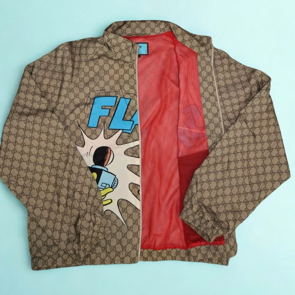 Gucci X Disney multi weather jacket